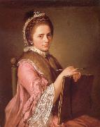 Nathaniel Dance Bildnis Angelika Kauffmann oil painting